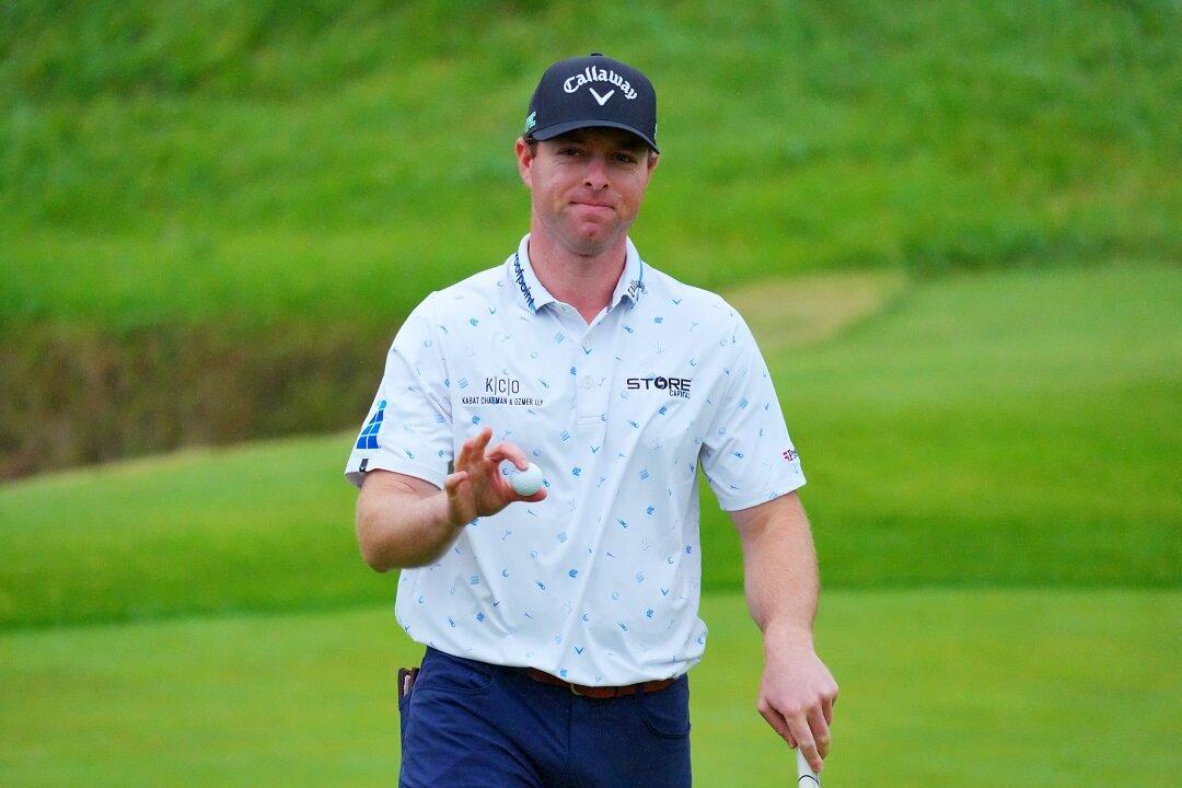 American golfer Max Greyserman